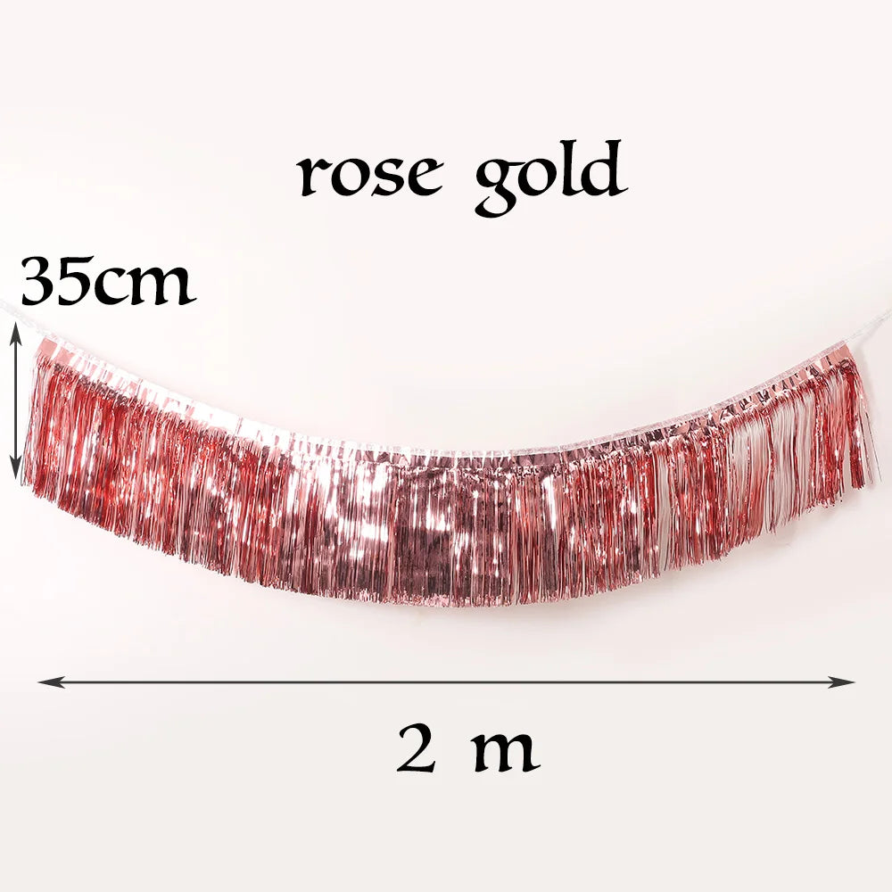 クリスマスガーランド|イベント・クリスマス装飾|プレミアムホイルガーランド2M 4層デコレーション