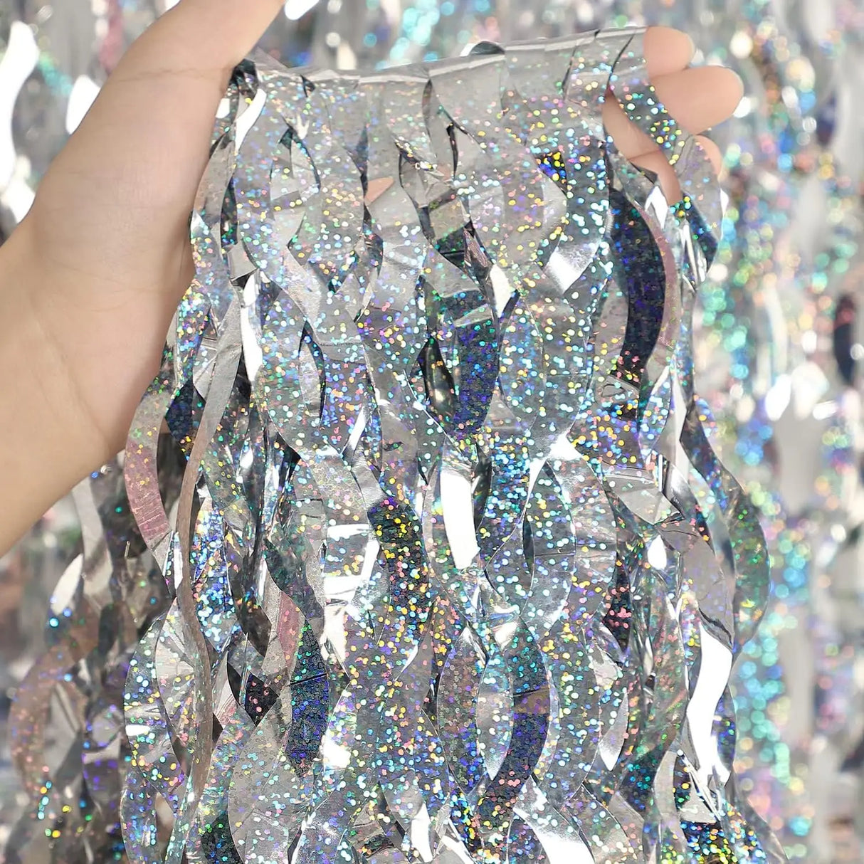 パーティー・インテリア用装飾 波形カーテン 壁面装飾 イベント用