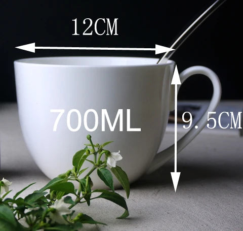 |イベント・ノベルティ用品 |ボーンチャイナ ホワイトマグカップ | 700ml