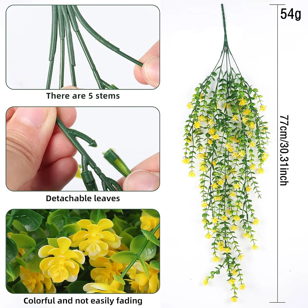 パーティー・ガーデン装飾|造花ハンギングフラワー(76c)(80CM )