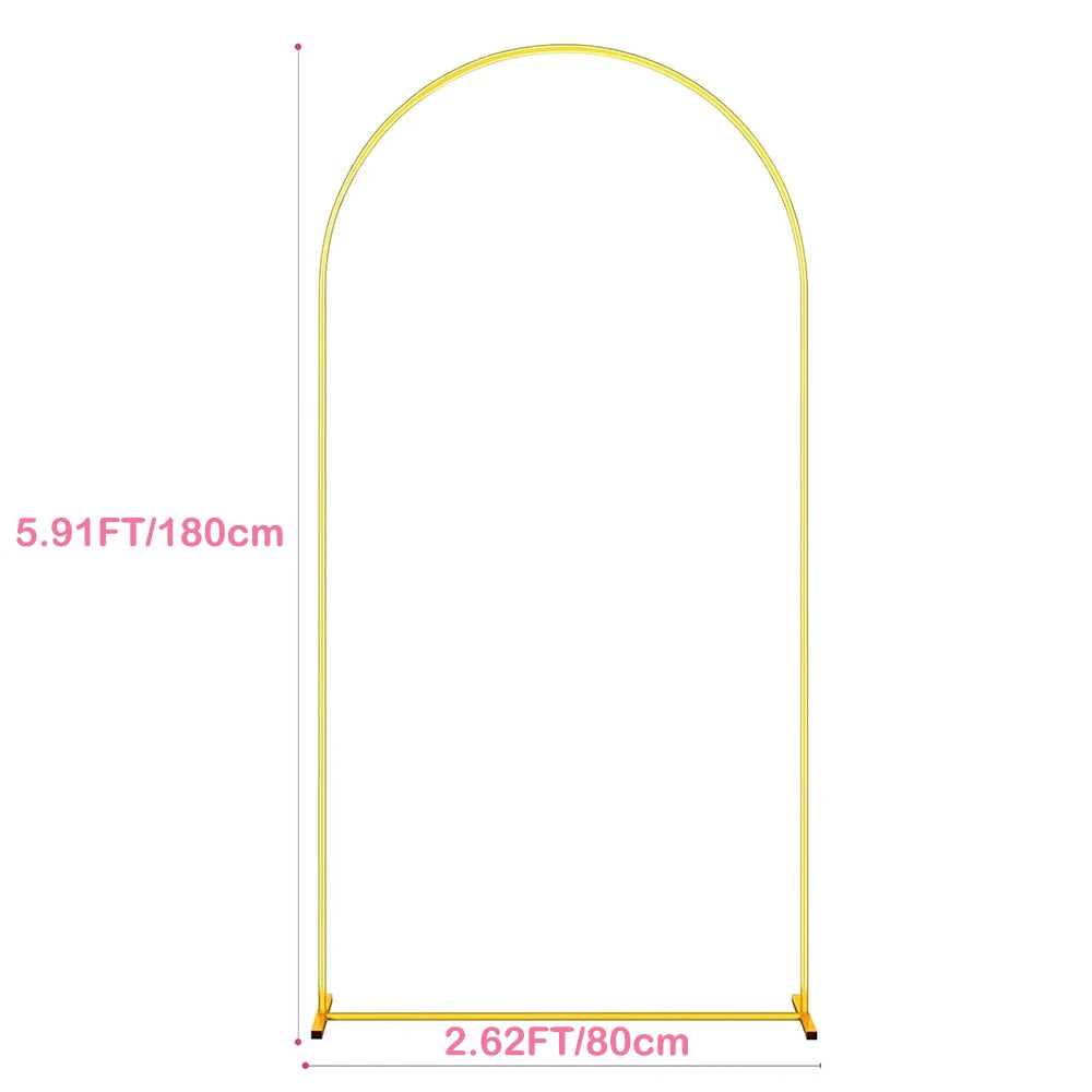 イベント・パーティー装飾 メタル製デコレーションフレーム 5サイズ 大小様々