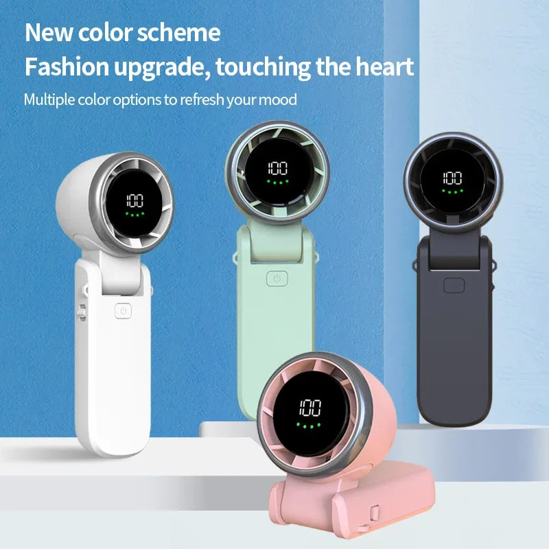 |イベント・ノベルティ用品 | 充電式 180度折りたたみ可能ミニファン