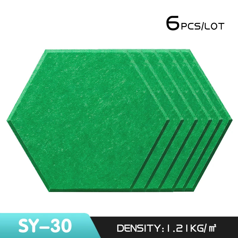 DIY用 3D防音・インテリア用ステッカー 大/小 6pcs カラフル防音タイル