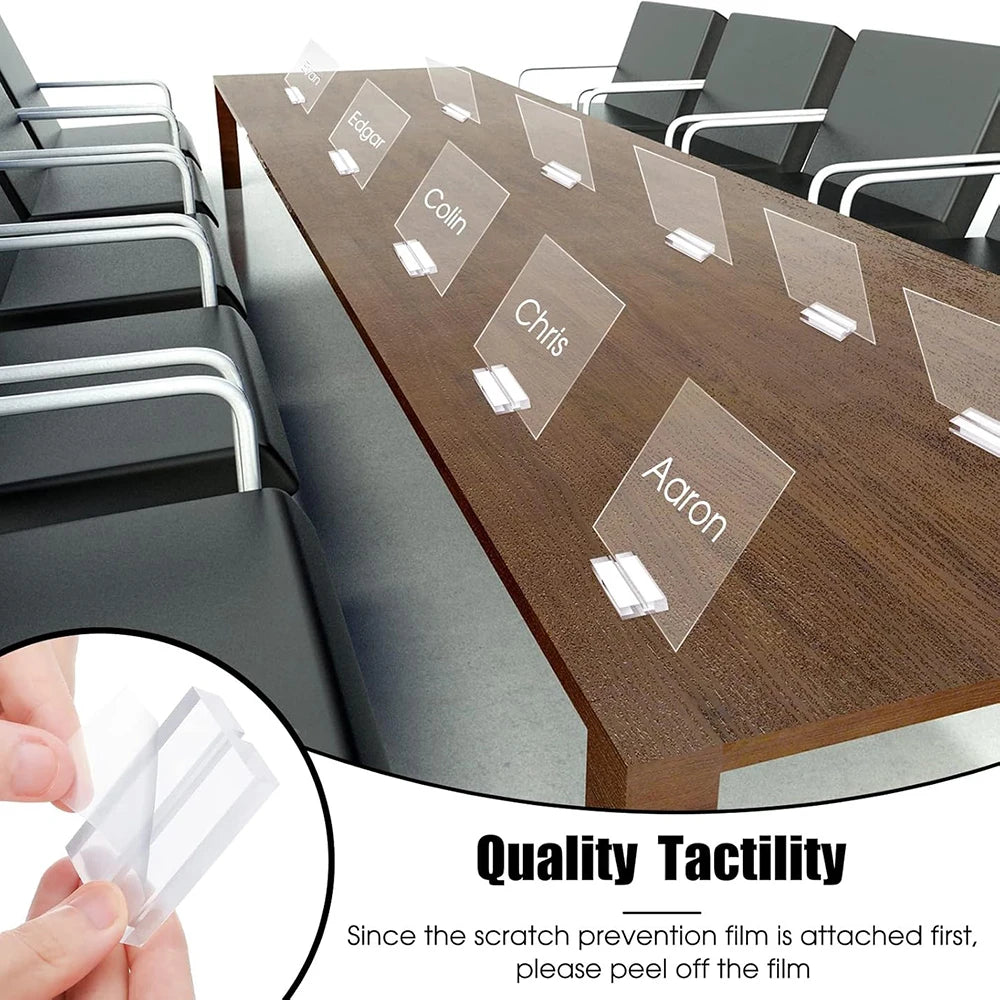 イベント・結婚式装飾|アクリルスタンド プレースカードホルダー 10個セット