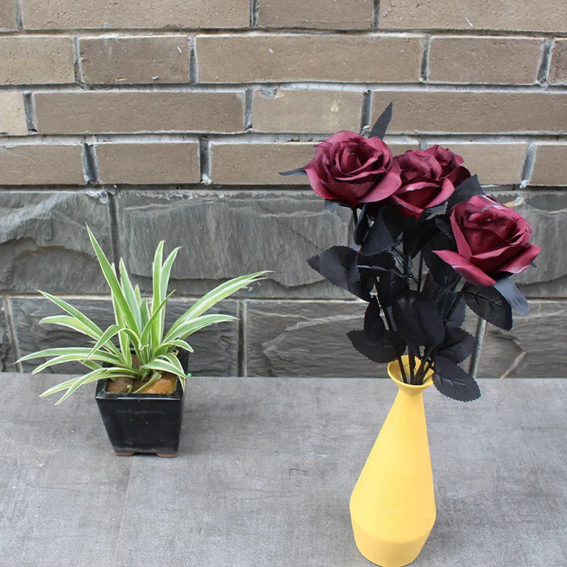 イベント・ハロウィングッズ|シルクブローズ造花ブーケ 5個入り