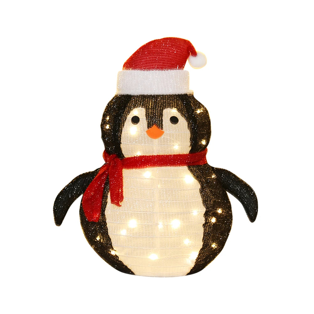 モチーフライト|イベント・クリスマス装飾|LED折りたたみ式デコレーションライト(約60c)