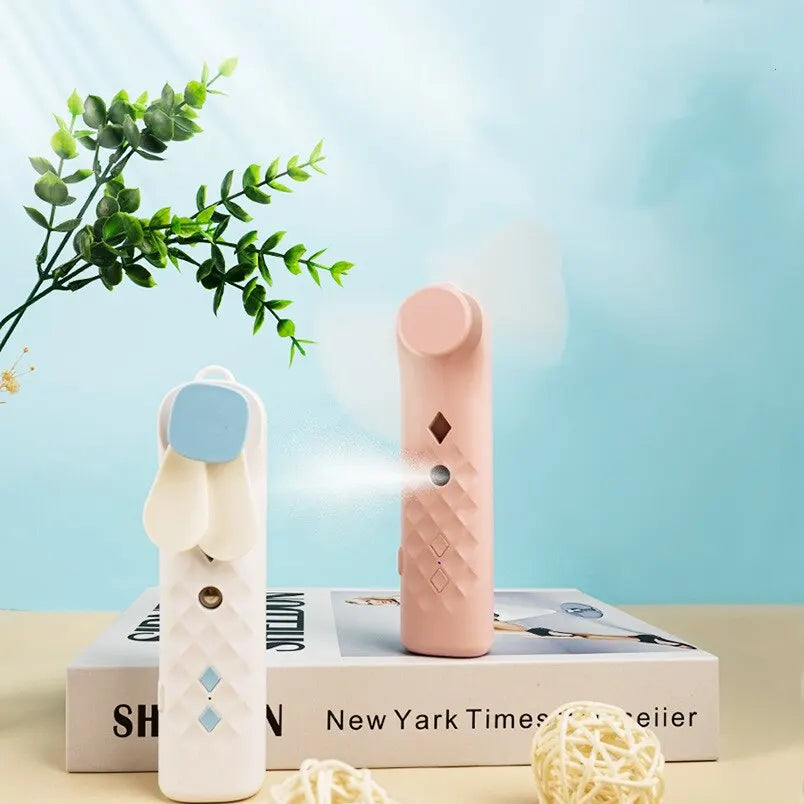 |イベント・ノベルティ用品 | USB充電式 2in1ポータブルミストファン