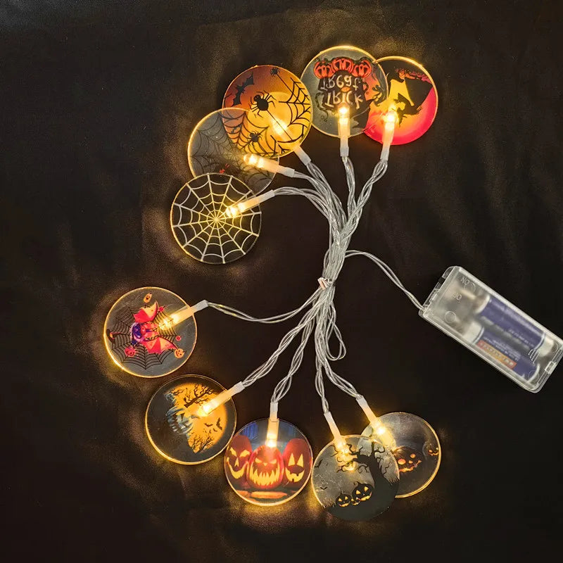 イベント・ハロウィン装飾|電源えらべるLEDデコレーションライト(1.5M/3M/6M)