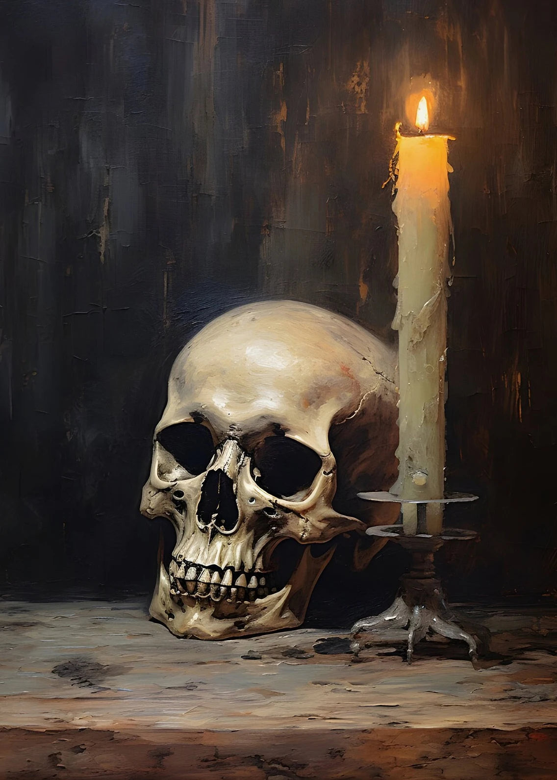 イベント・ハロウィングッズ|黒猫とフクロウのキャンバスアート