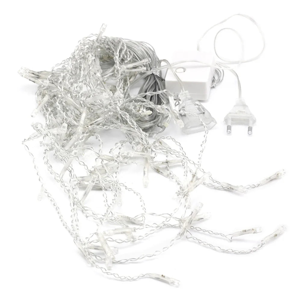 カーテンライト|イベント・クリスマス装飾|LED滝カーテンライト クリスマスデコレーション(幅4M)