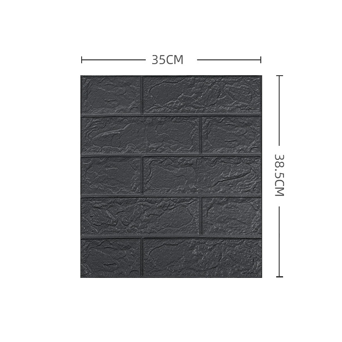 DIY用 レンガ風ステッカー 35x38.5cm 5pcs/15pcs/30pcs 大容量セット