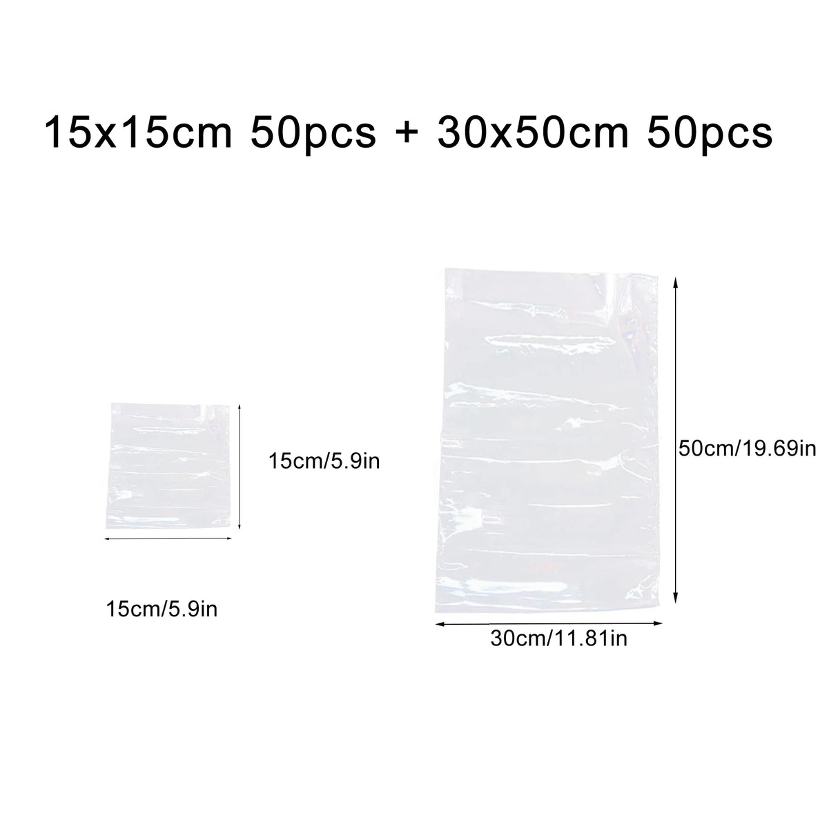 |イベント・ノベルティ用品 | 熱収縮透明バッグ 100個セット