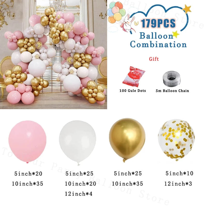 バルーン装飾 カラーバルーンセット 82個~215個入 豊富な数量