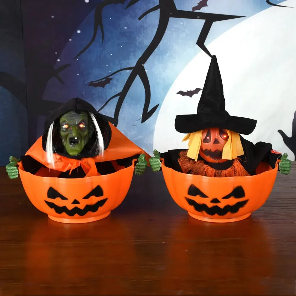 イベント・ハロウィングッズ| 魔女キャンディボウル デコレーション