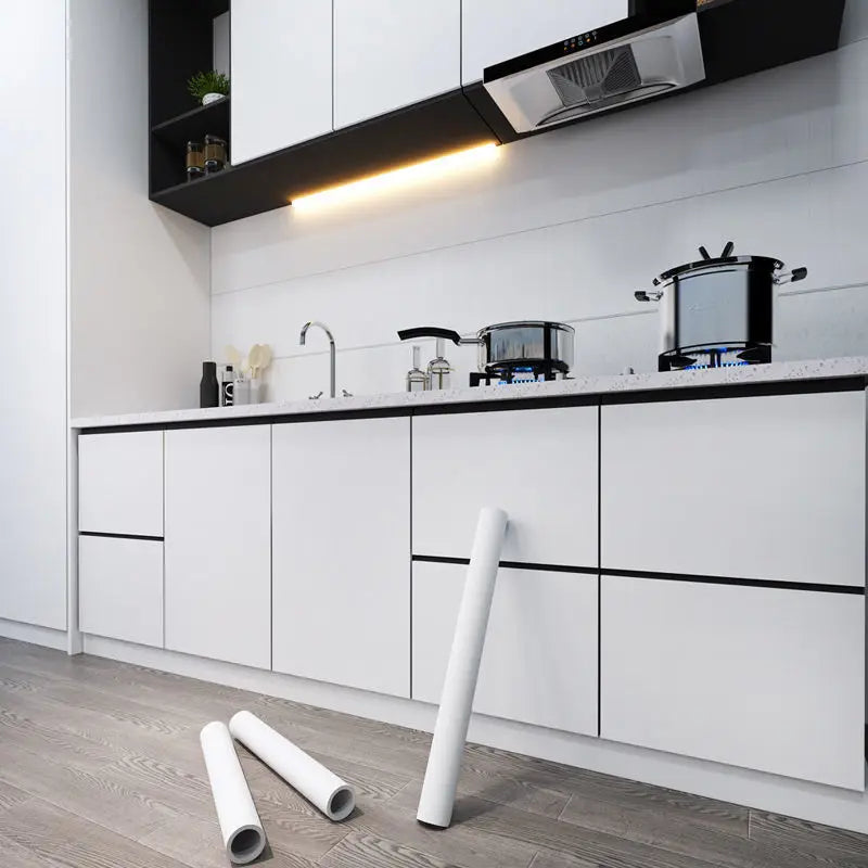 壁面装飾 インテリア用壁紙風カラーシート 45c幅 長さ1M/3M/5M/10M 耐水・耐油