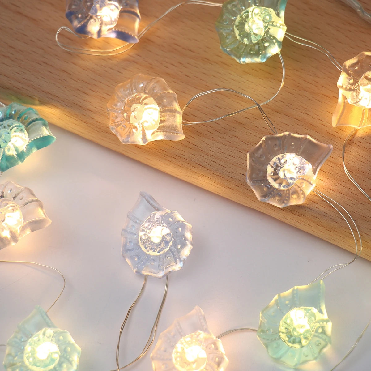 パーティー・インテリア用装飾 シェル&スター LEDライト パーティー装飾