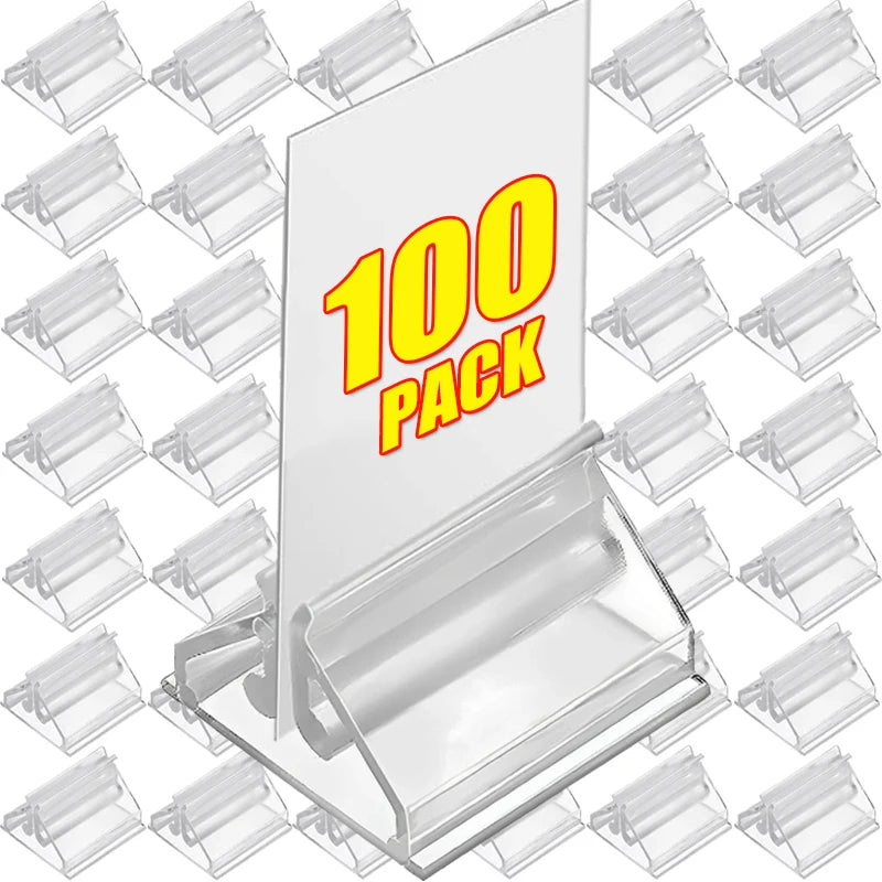 イベント・結婚式装飾|ミニクリアスタンド カードホルダーセット