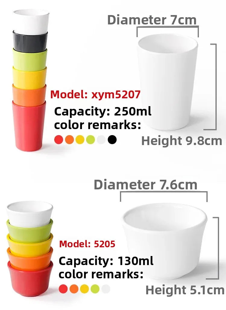 |イベント・ノベルティ用品 | カラフルメラミン製カップ各種