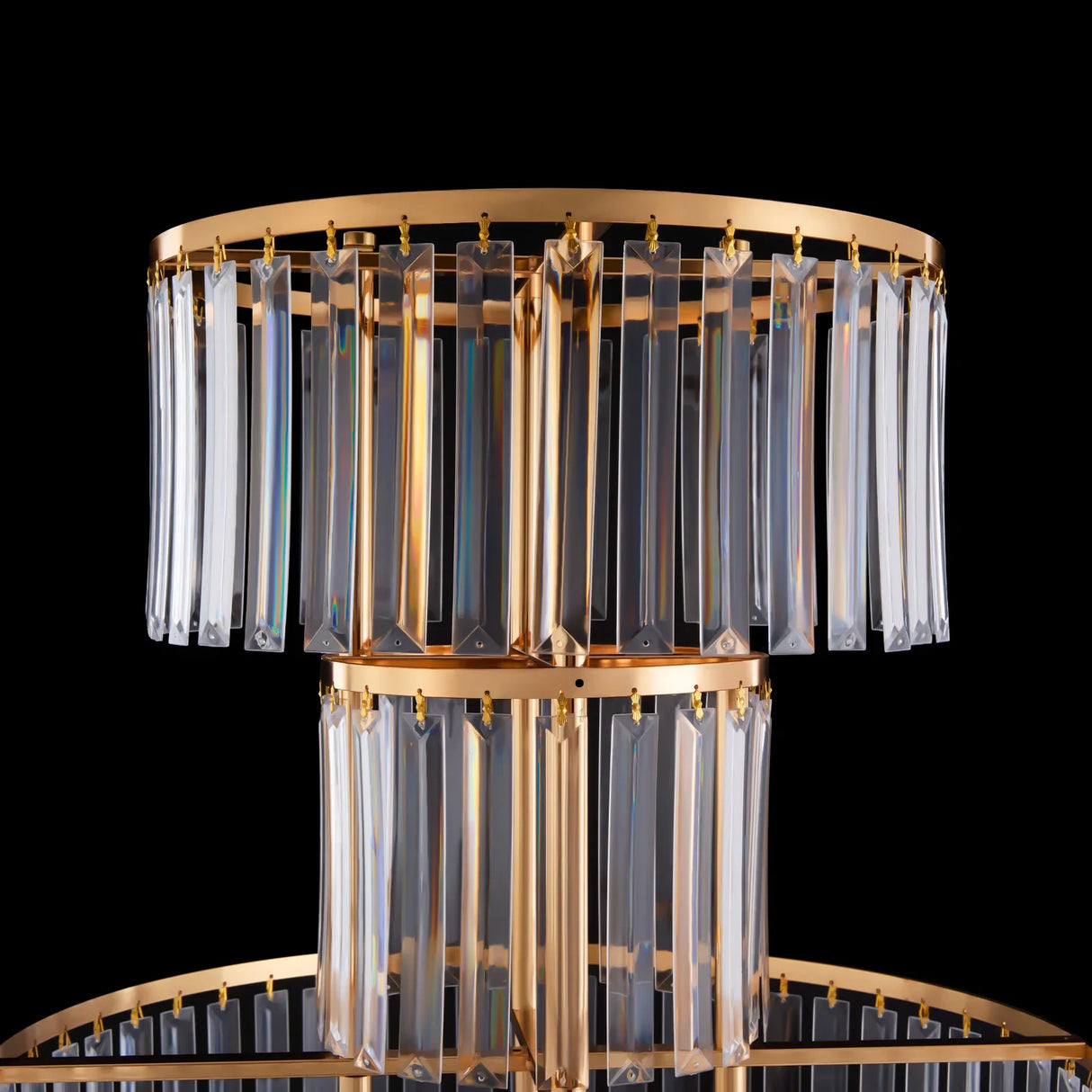 結婚式・インテリア装飾|ゴールドクリスタル花瓶 ウェディングセンターピース