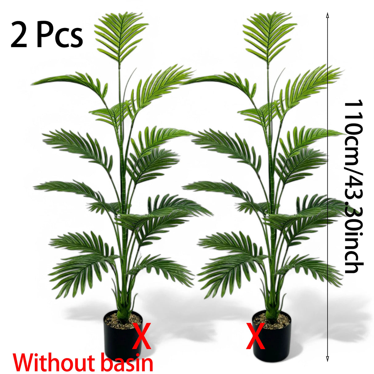 パーティー・インテリア装飾|屋外可能フェイクグリーン ヤシの木(110c)