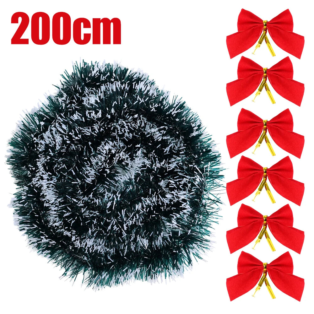 イベント・クリスマス装飾|リボン&ティンセルデコレーション