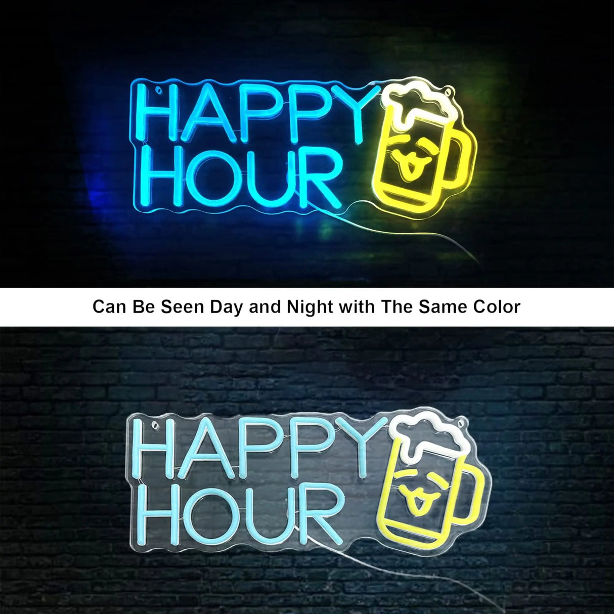 ハッピーアワー LEDネオンサイン(ネオン看板)