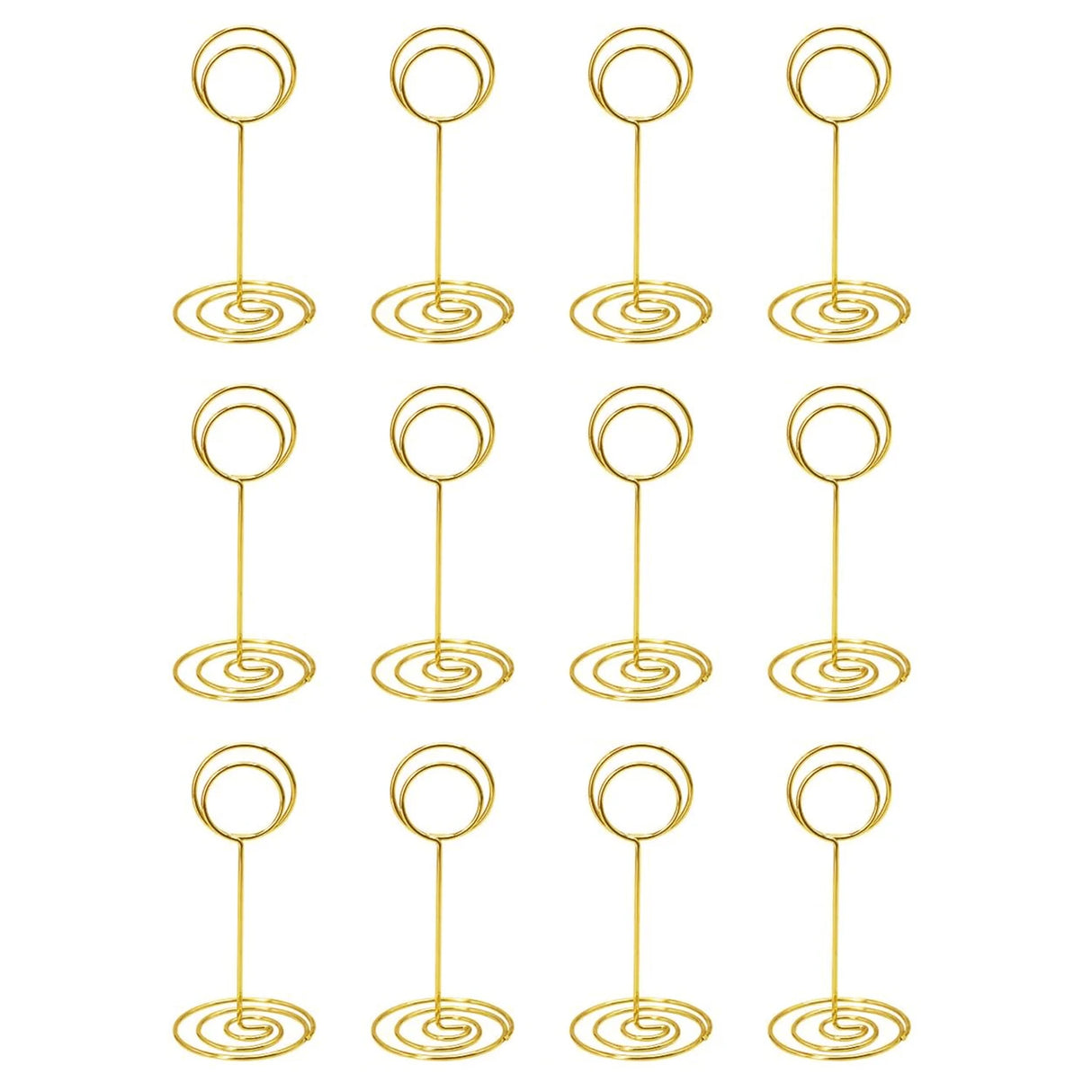 イベント・結婚式装飾|シンプルデザイン テーブル番号ホルダー 6/12個セット