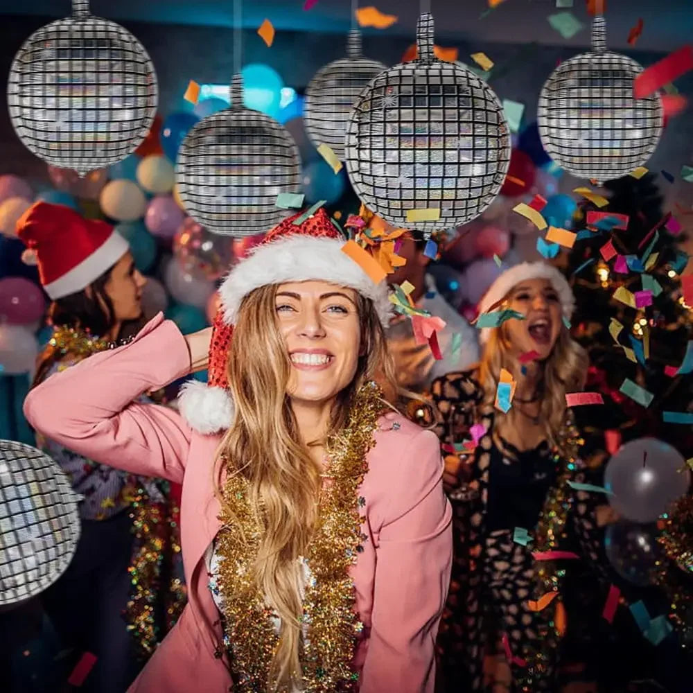 シルバーディスコホイルバルーンセット