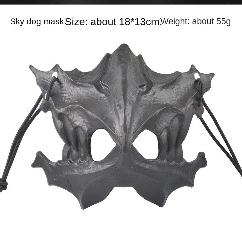 イベント・ハロウィングッズ|ホラー系スカル型風マスク