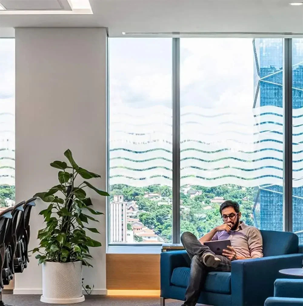 ウィンドウフィルム(プライバシー保護・UVカット・非接着式)