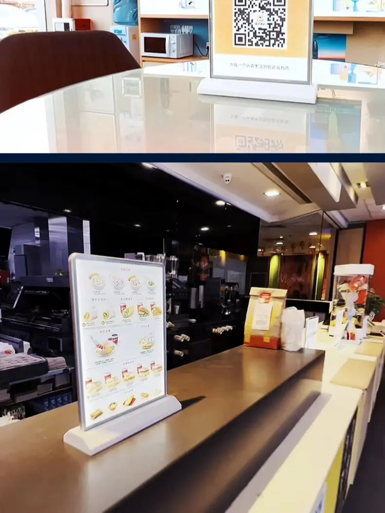 両面LEDライトボックスサインホルダー A4/A5