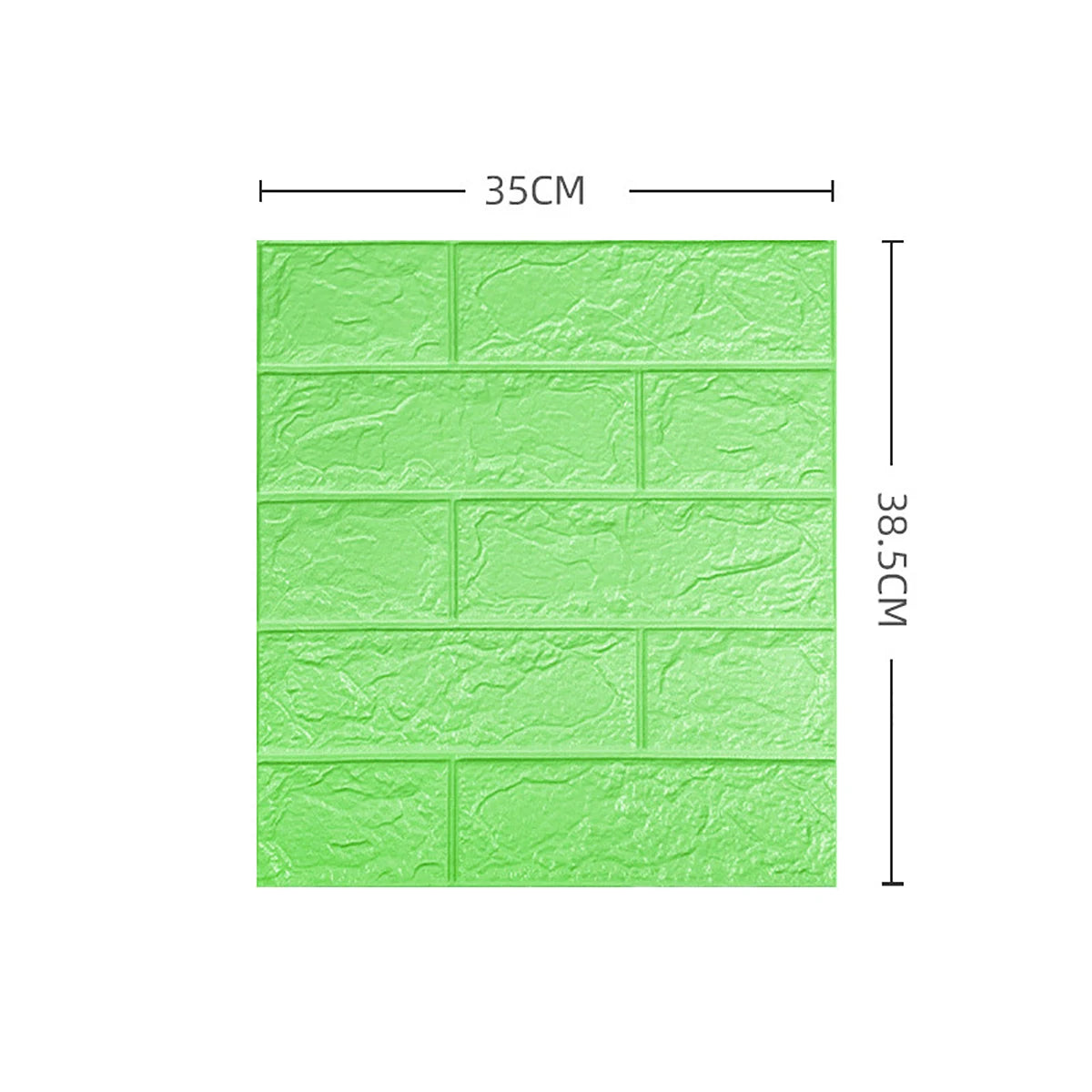 DIY用 レンガ風ステッカー 35x38.5cm 5pcs/15pcs/30pcs 大容量セット