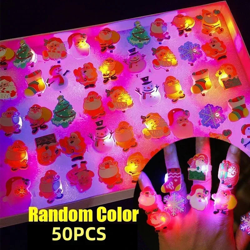 ハロウィンLEDグローリング 光るフィンガーリング