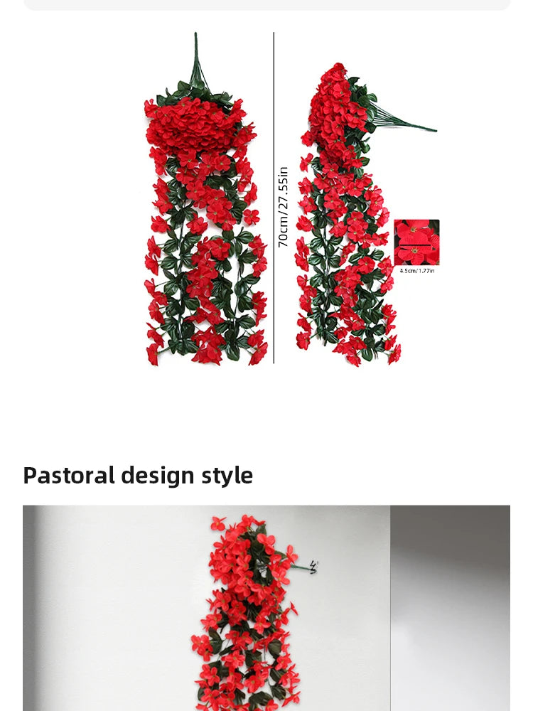 パーティー・インテリア装飾|造花 壁掛けデコレーション(75C)