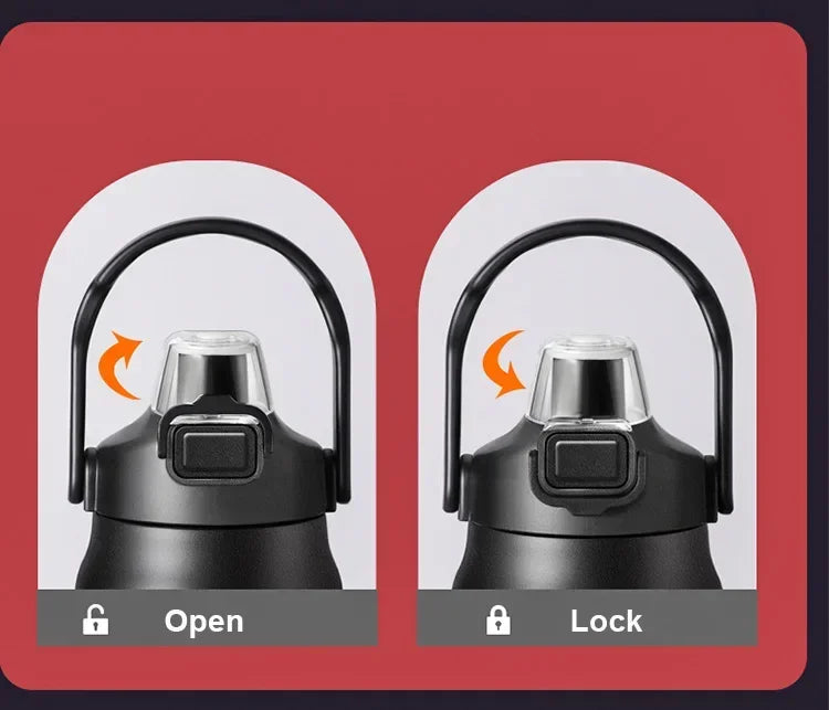 |イベント・ノベルティ用品 | ステンレス製大容量断熱スポーツボトル | 1000ml/1500ml