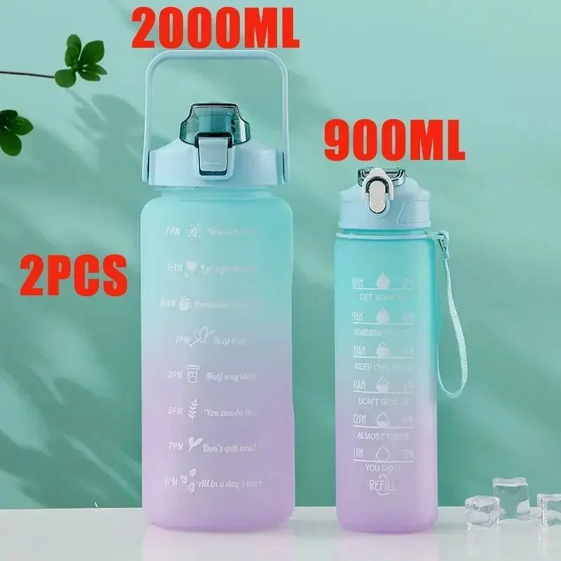|イベント・ノベルティ用品 |  タイムマーカー付き スポーツウォーターボトセット | 280ml/900ml/2000ml