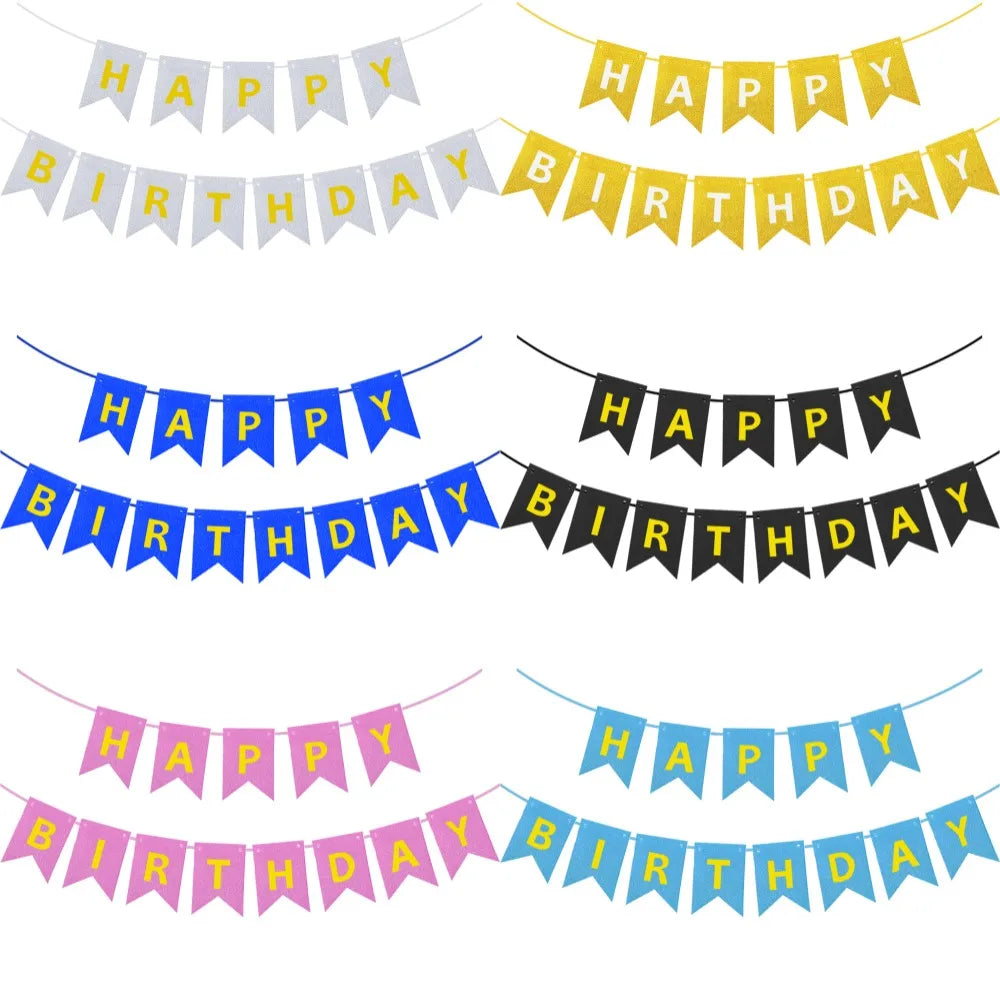 パーティー用装飾 誕生日用バナー 壁面装飾 華やか演出