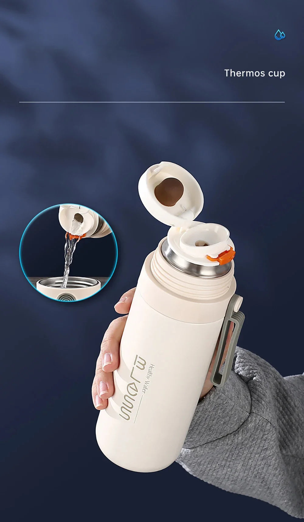 |イベント・ノベルティ用品 | ステンレス真空魔法瓶  ギフト用 | 500ml