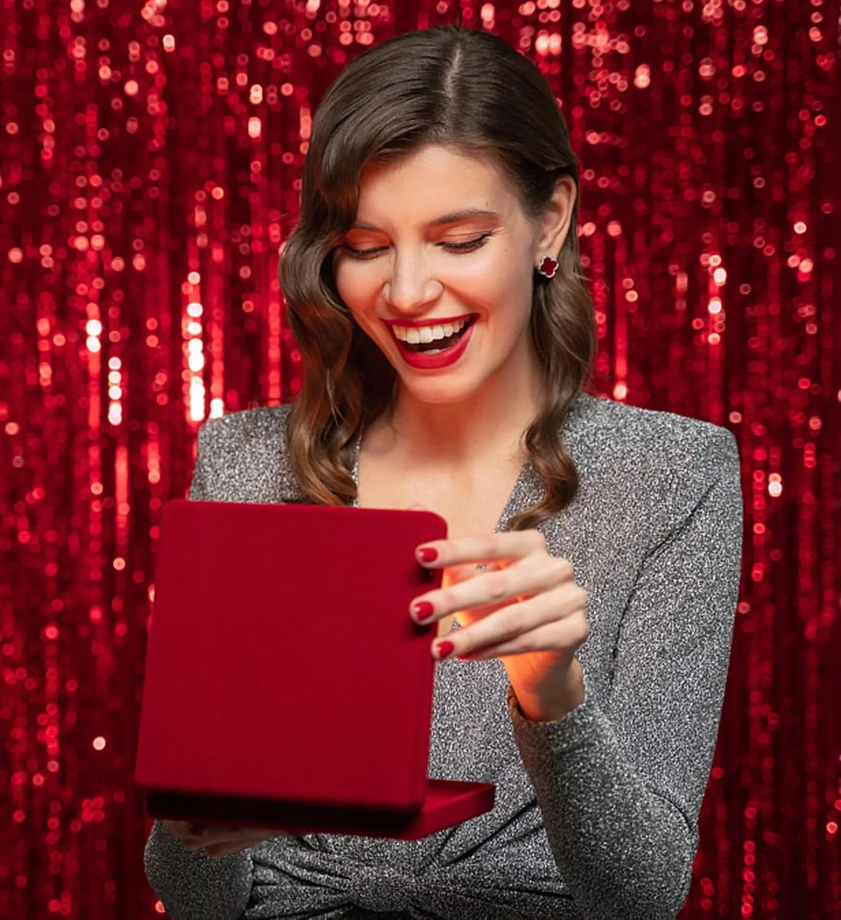 パーティー・インテリア装飾 メタリックカラーカーテン シルバー 幅1M 長さ2M