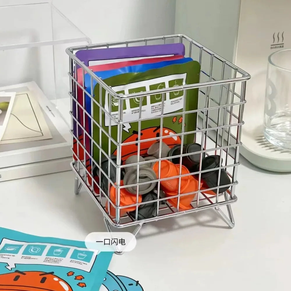 多用途メタル収納ラック デスクトップオーガナイザー