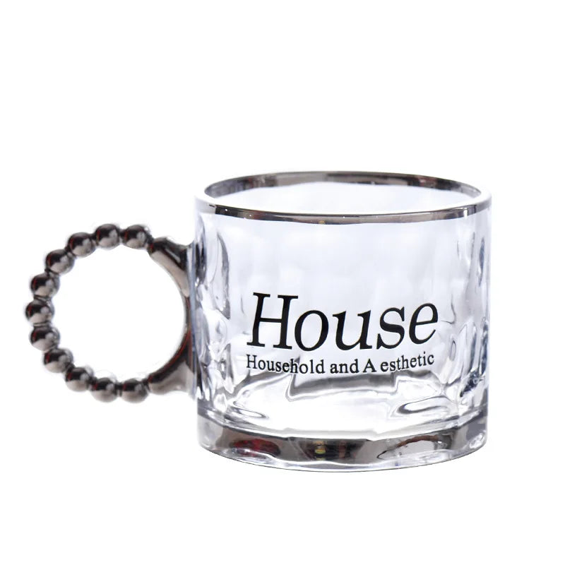 |イベント・ノベルティ用品 | 耐熱 氷カットガラス製マグカップ | 300ml