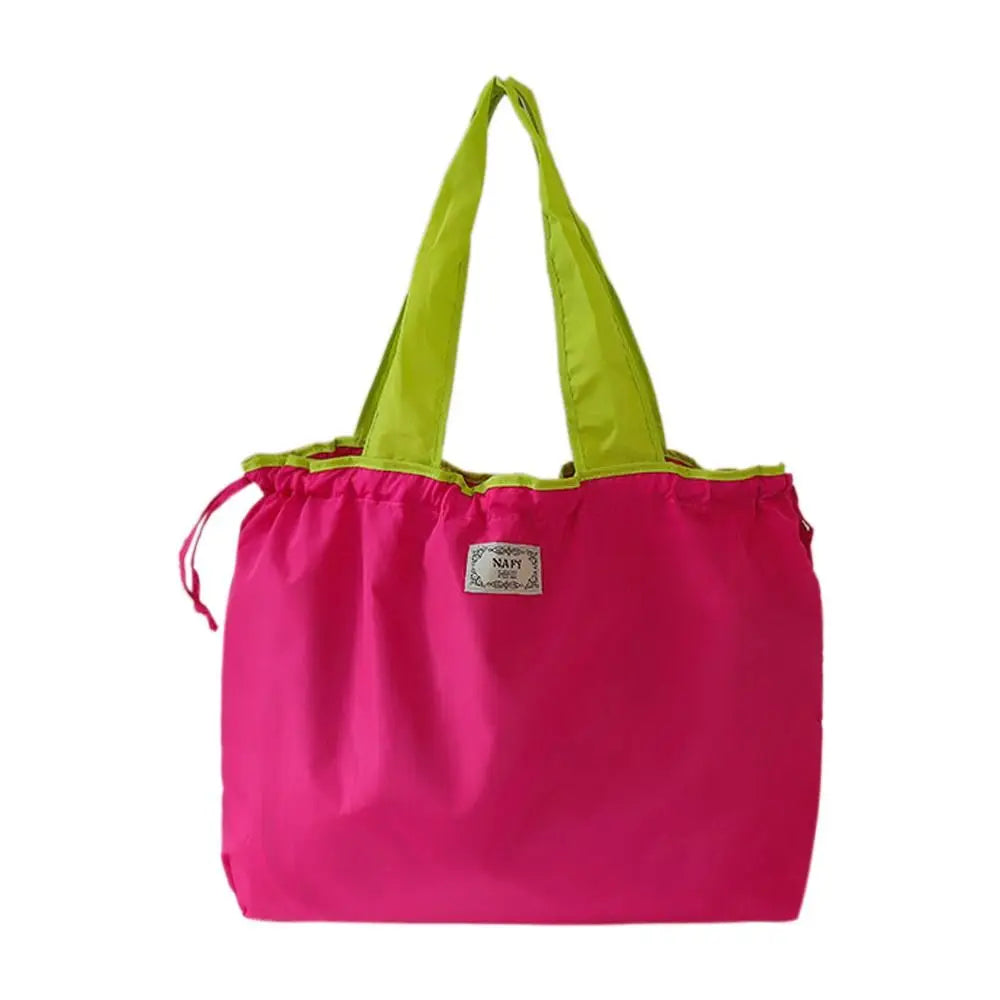 |ノベルティ用品 | 折り畳み可能 巾着型エコバッグ | 47×35cm