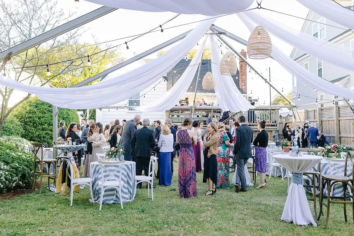 インテリア・パーティ装飾 |シフォンドレープカーテン | 全長 3m/6m