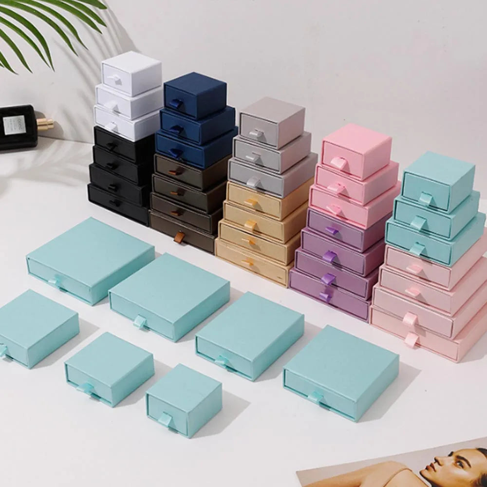 |イベント・ノベルティ用品 | ジュエリーギフトボックス10個セット | 7~8c 4サイズ