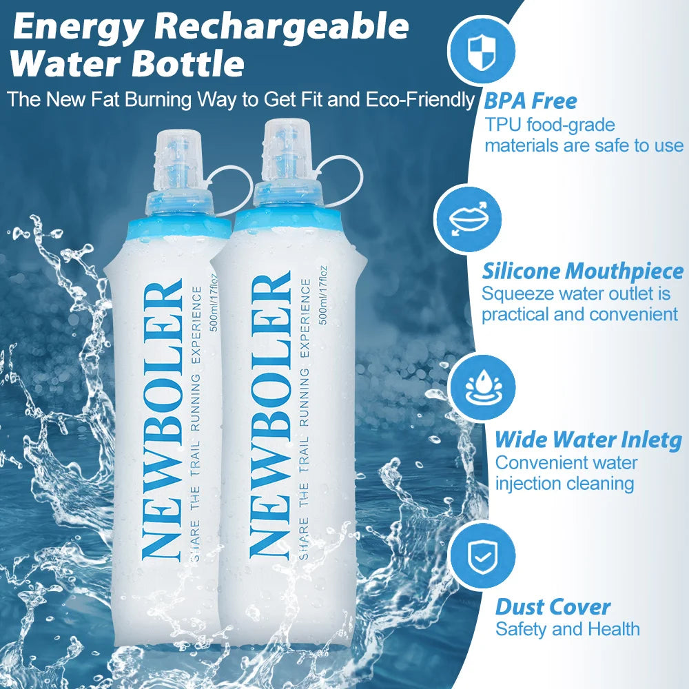 |イベント・ノベルティ用品 | 折りたたみ式シリコンウォーターボトル |250~750ml