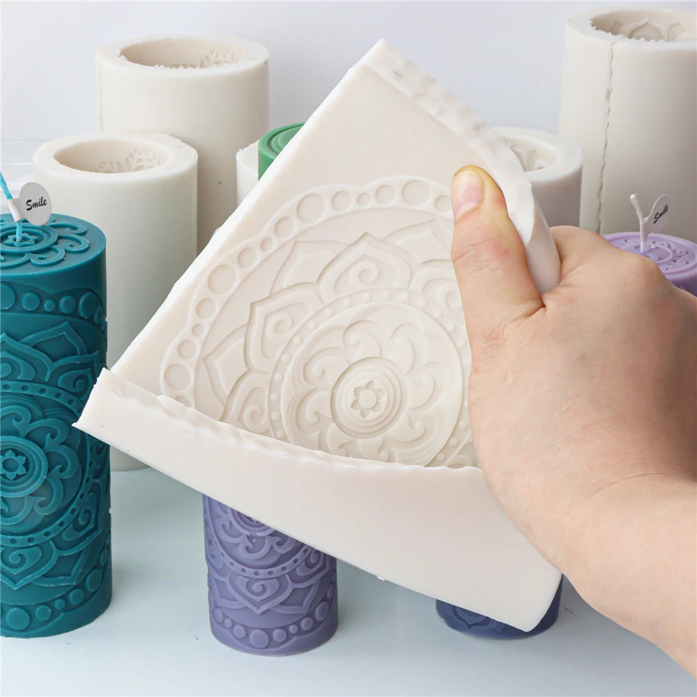 クラフト・DIY用|ハンドメイドキャンドル用 オリエンタル柄型