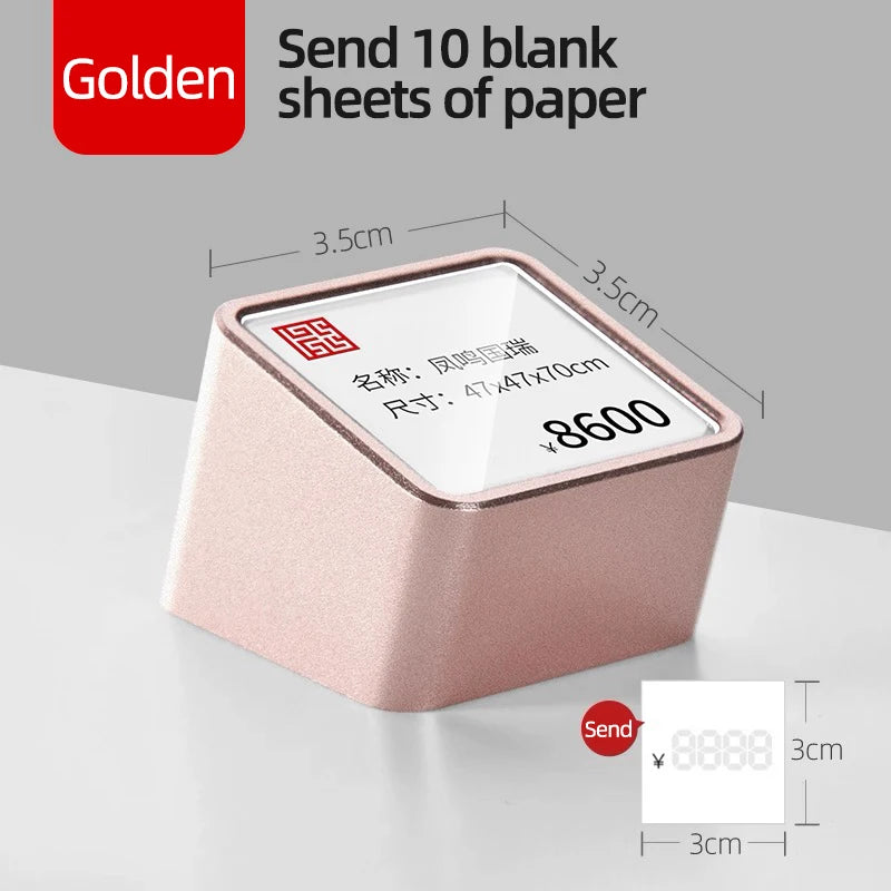 金属製アクリル値札 小型看板 卓上価格表示