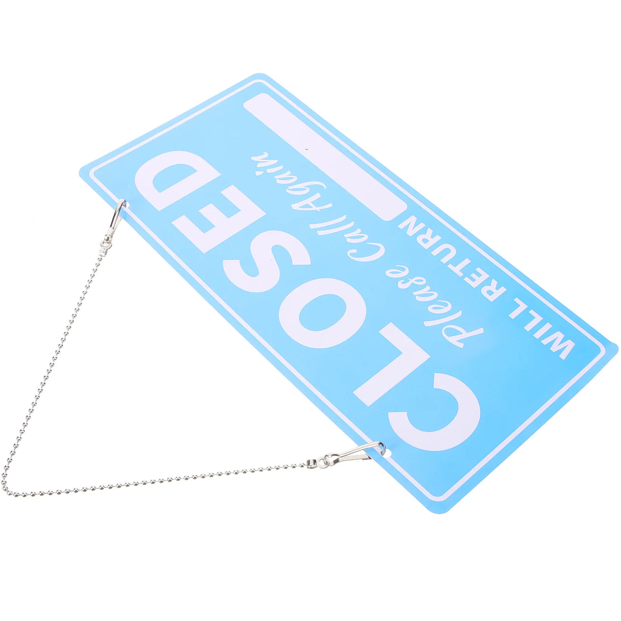 両面・書き換え式営業時間吊り下げ看板