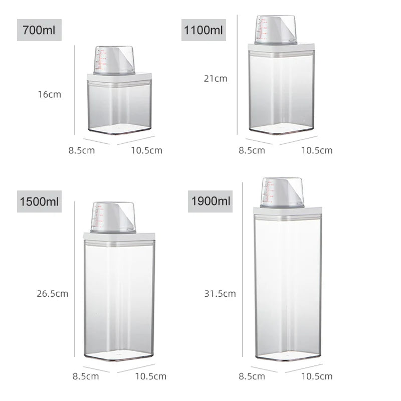 |イベント・ノベルティ用品 | 多機能密閉保存ボトル 計量カップ付き