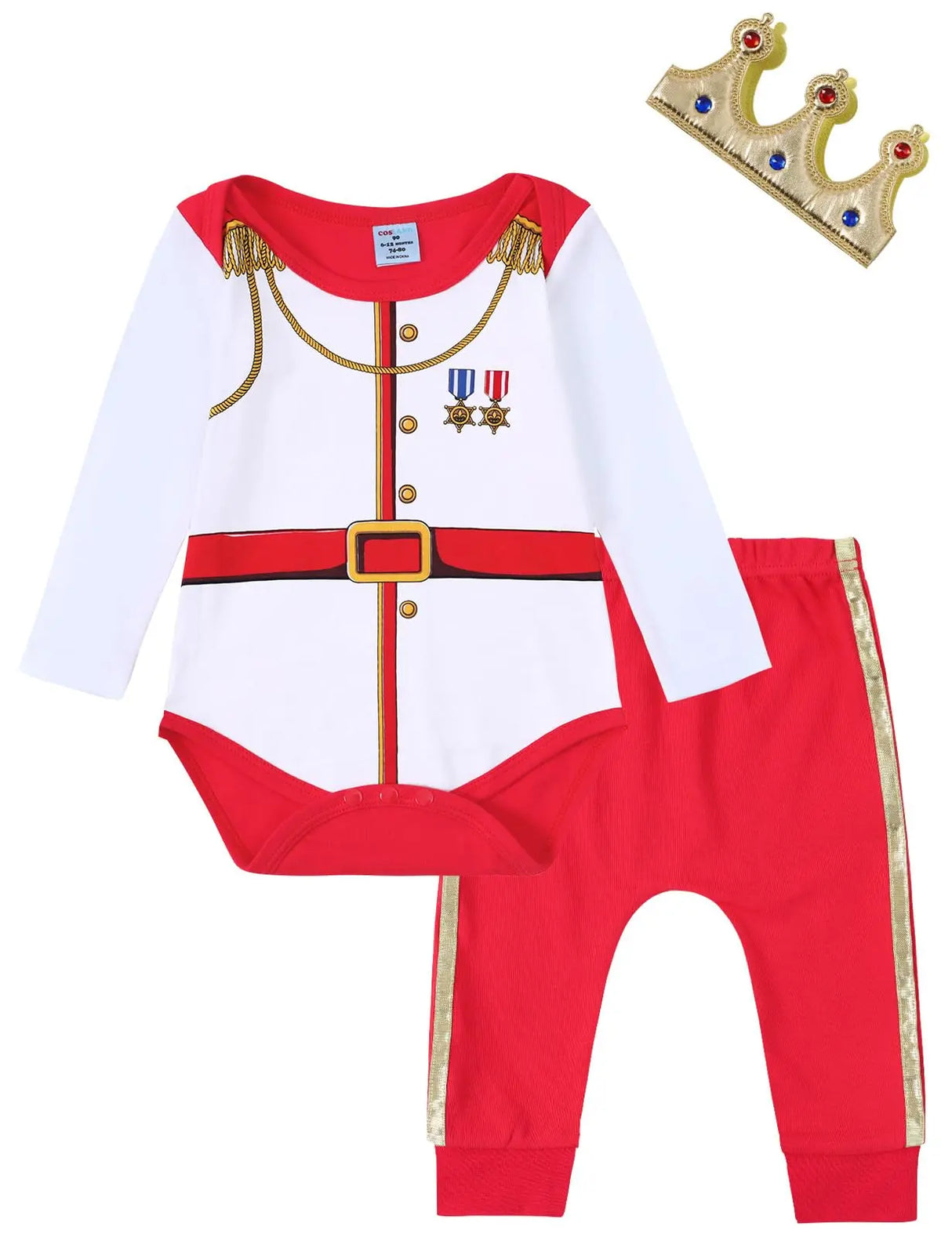 イベント・ハロウィングッズ|新生児用カーニバルコスチューム3点セット(0〜12ヶ月)